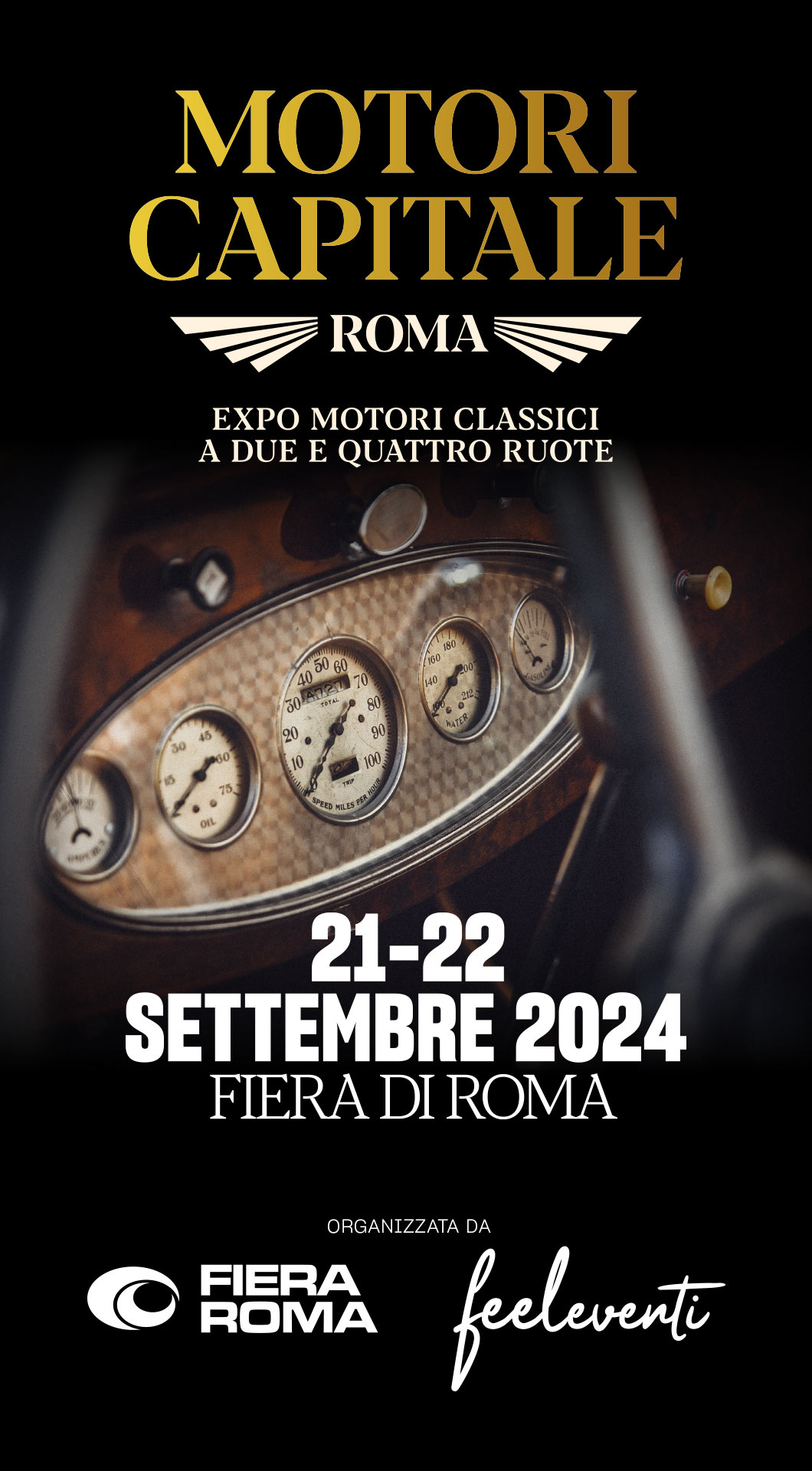 Motori Capitale Roma 21-22 Settembre 2024 Fiera di Roma